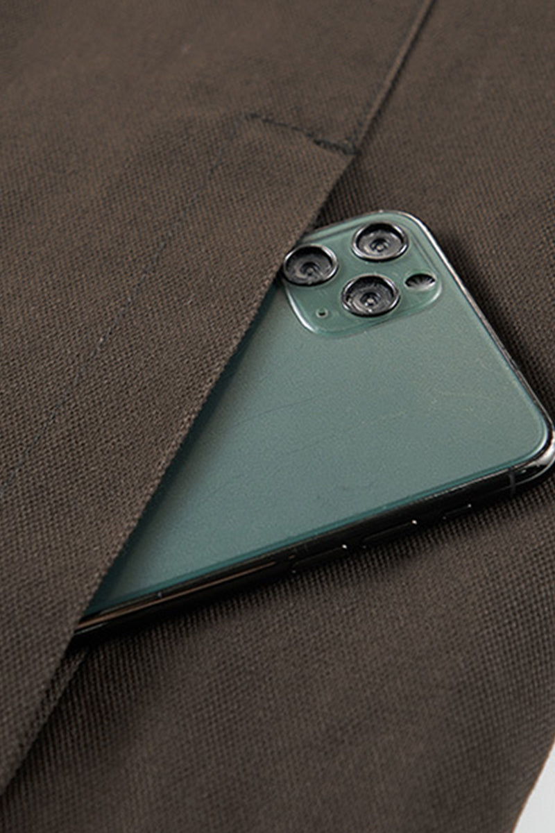 Relaxed Sherpa-Lined Hooded Utility Jacket